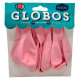 Globos X10 Tamaño R12 Rosa Bebe