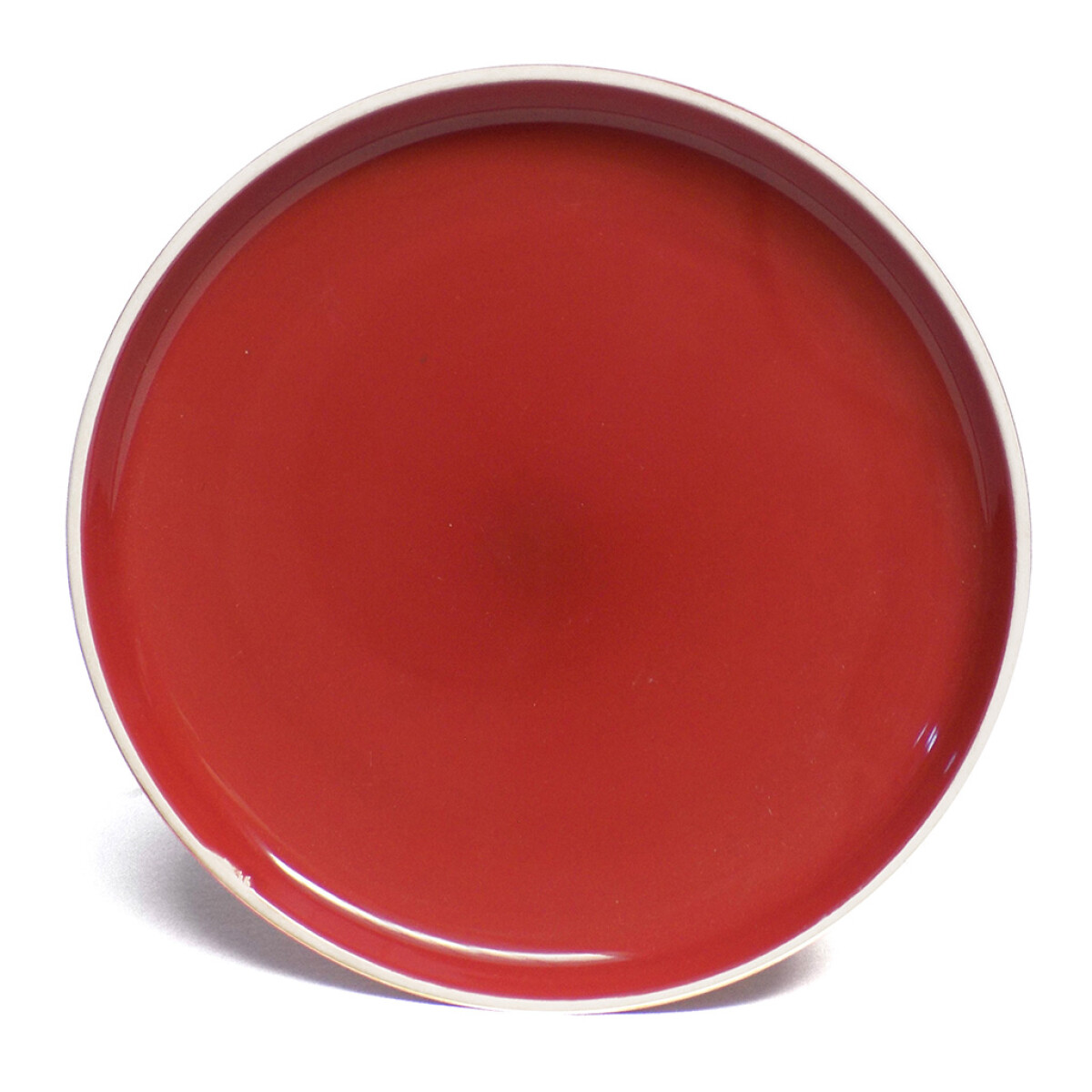 PLATO DE MESA COPENHAGUE ROJO 27CM 