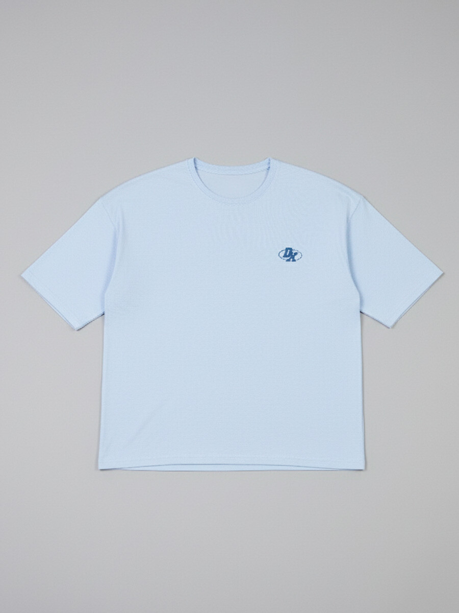 T-SHIRT MANABI DIXIE Celeste