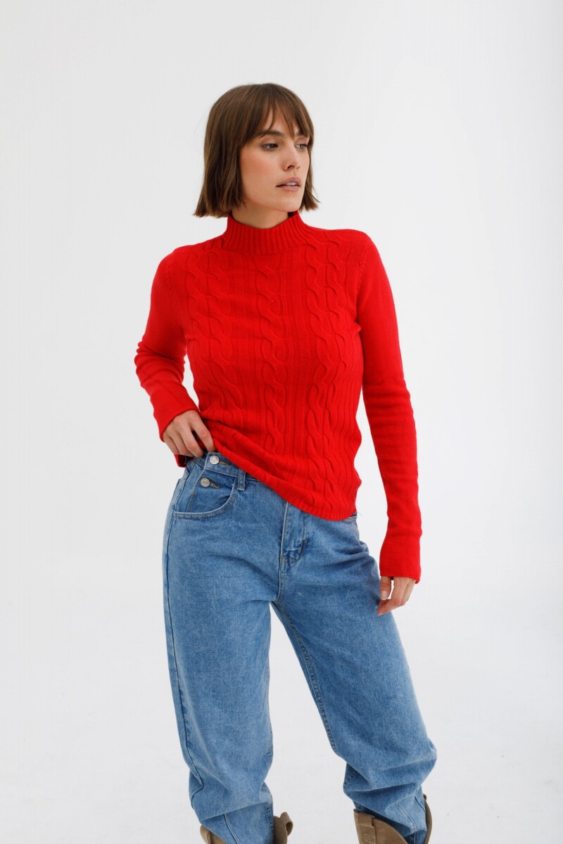 Sweater Find Rojo