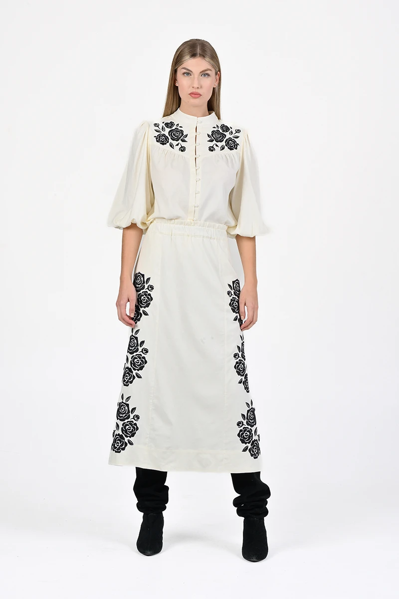 Blusa Laura - Off White 