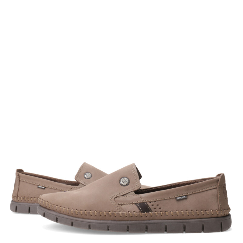 Zapatos de Hombre Freeway Rutero Casual Taupe