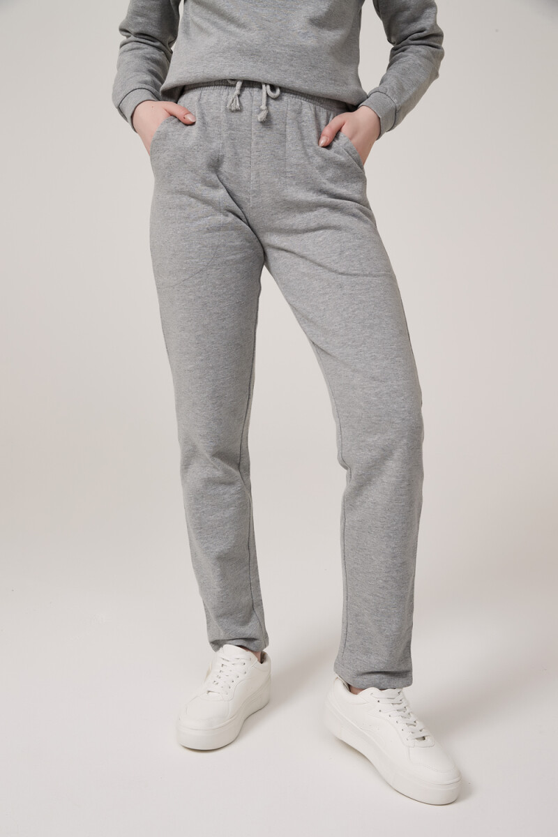 Pantalon Mixtinv - Gris Melange Medio 