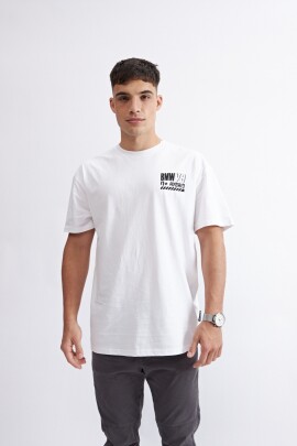 REMERA FASTER BLANCO