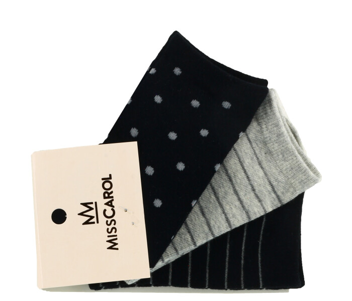 MEDIA OFFICE PACK X3 Dots/Grey/Black