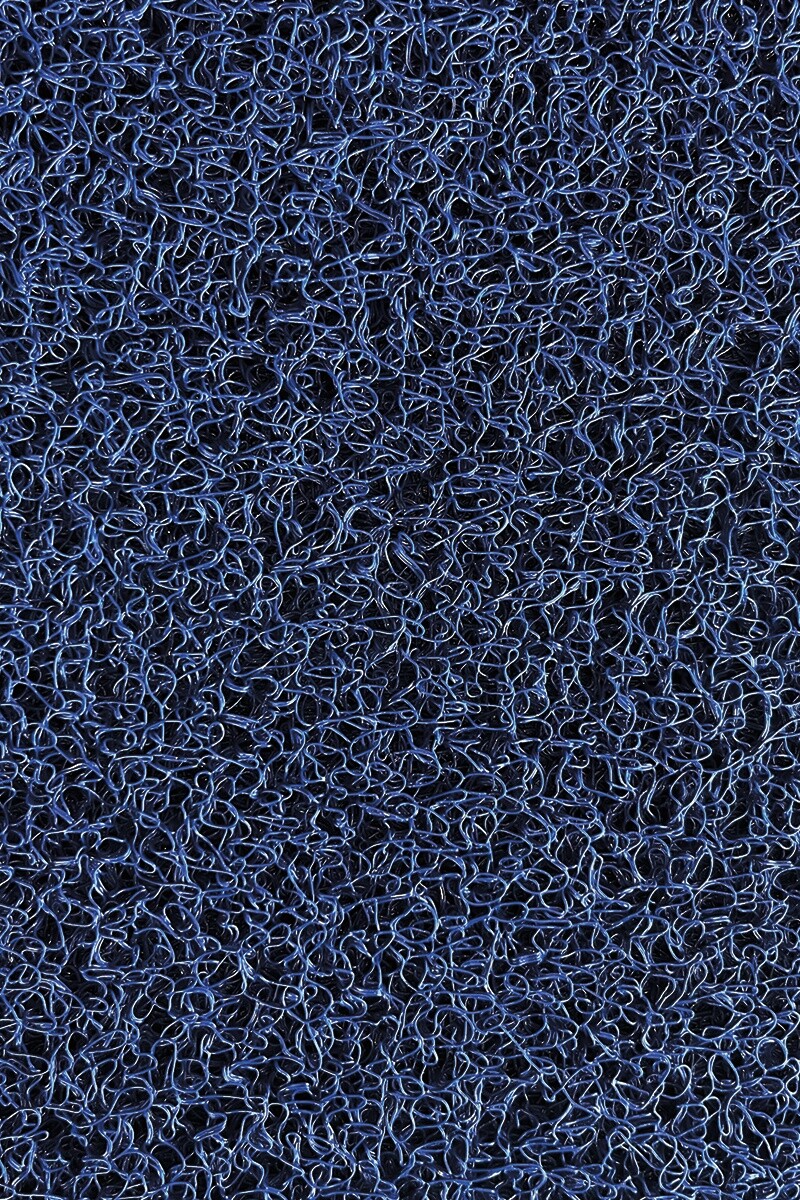 CUSHION MAT MEDIUM - FELPUDO CUSHION MAT PVC 'MEDIUM B' 2103 BLUE CON BASE ANCHO 1,22M 