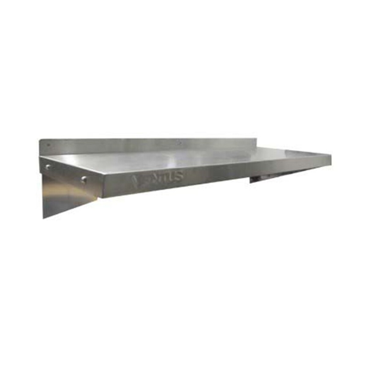 Estante repisa mural acero inoxidable 140 cm 