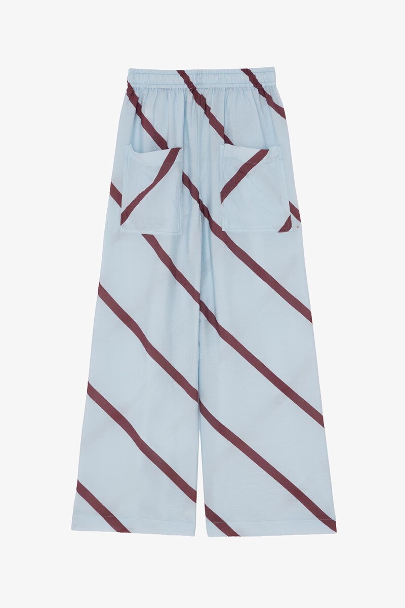 PANT PRINT Azul