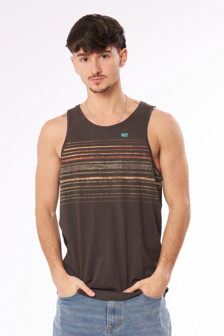 MUSCULOSA DRACO RUSTY Gris Oscuro