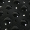 ALFOMBRA PLAST NEGRA P/BAÑO 38X70CM Unica
