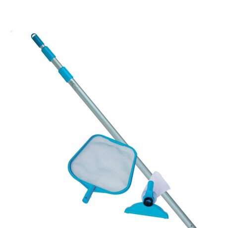 INTEX KIT DE LIMPIEZA PISCINAS HASTA 4.88 M MANGO TELESCÓPICO 2.39 M Intex Kit De Limpieza Piscinas Hasta 4.88 M Mango Telescópico 2.39 M