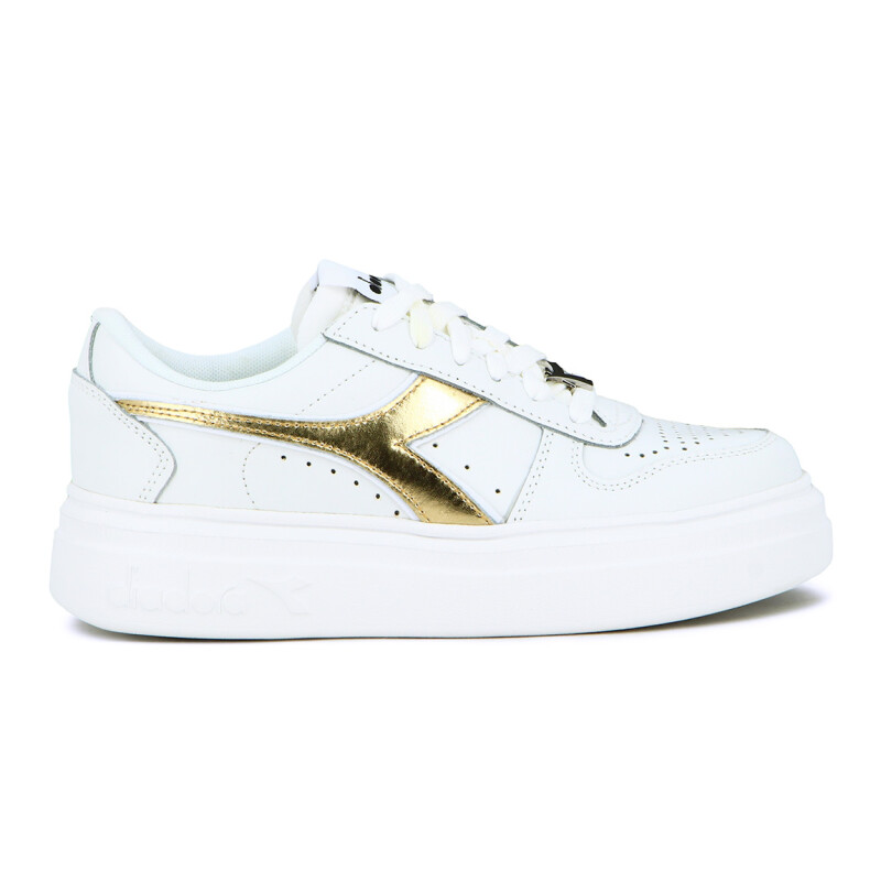 Diadora Calzado Lifestyle Sportswear MAGIC BOLD METAL WN Blanco-Dorado