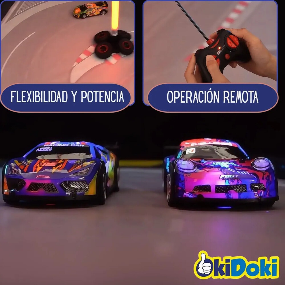Auto Rc Deportivo Estampado Hace Drift / Derrape VERDE