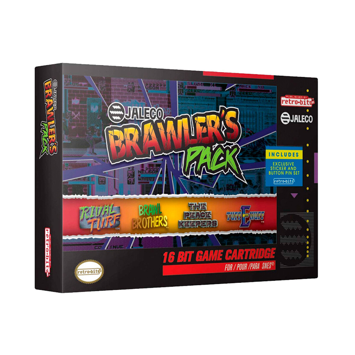 Jaleco Brawlers Pack (Juegos de SNES) 