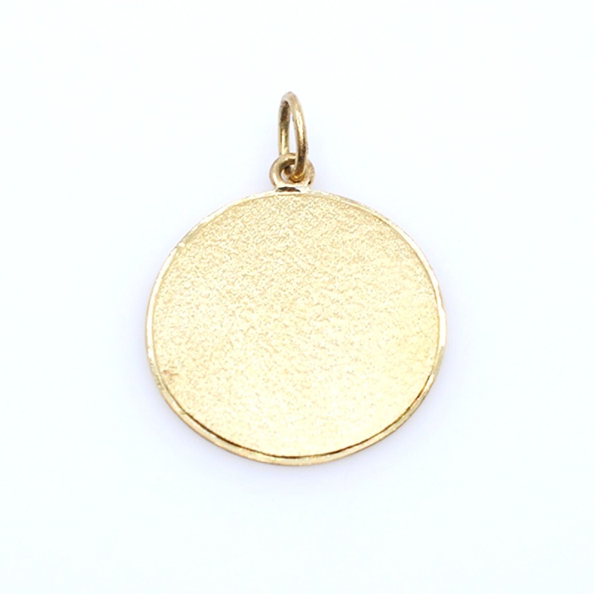 Medalla en oro 18k amarillo. Díametro 20mm 