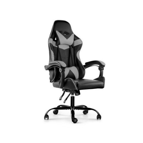 Silla Gamer Lumax Modelo ROM Negro/Gris