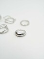 Anillo Ani Plateado