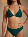 Top+bikini Twist Verde Oscuro