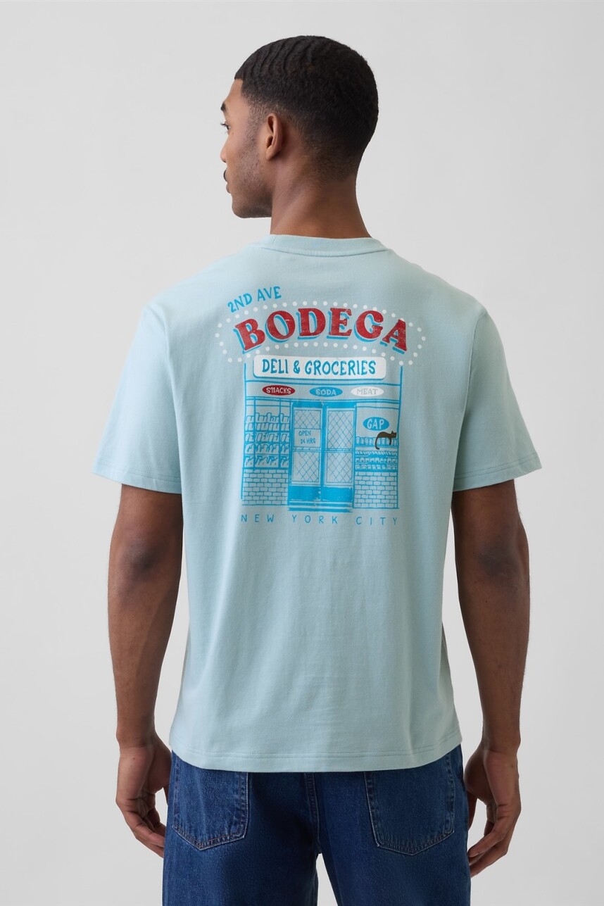Remera Grafica Hombre Light Autumn