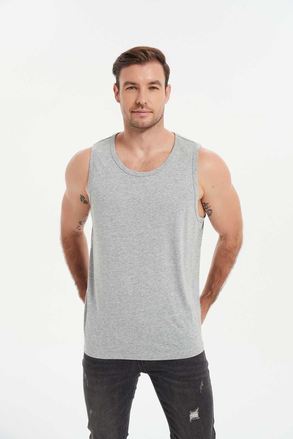 Musculosa Lowin Gris Melange