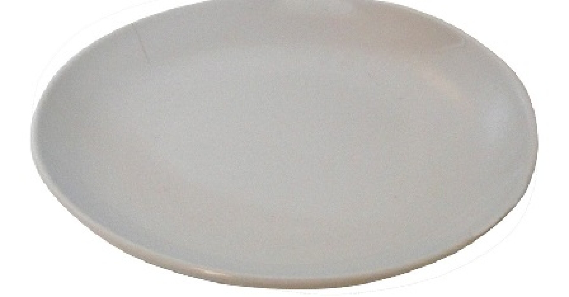 PLATO SEMI HONDO CERAMICA BCA 23CM DIAM 3.5CM ALTO XY-167 Q16 