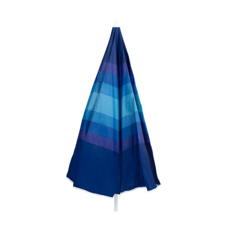 Sombrilla Playa Fashion MOR 1,80 M FPS 70 Protección UV Celeste/azul