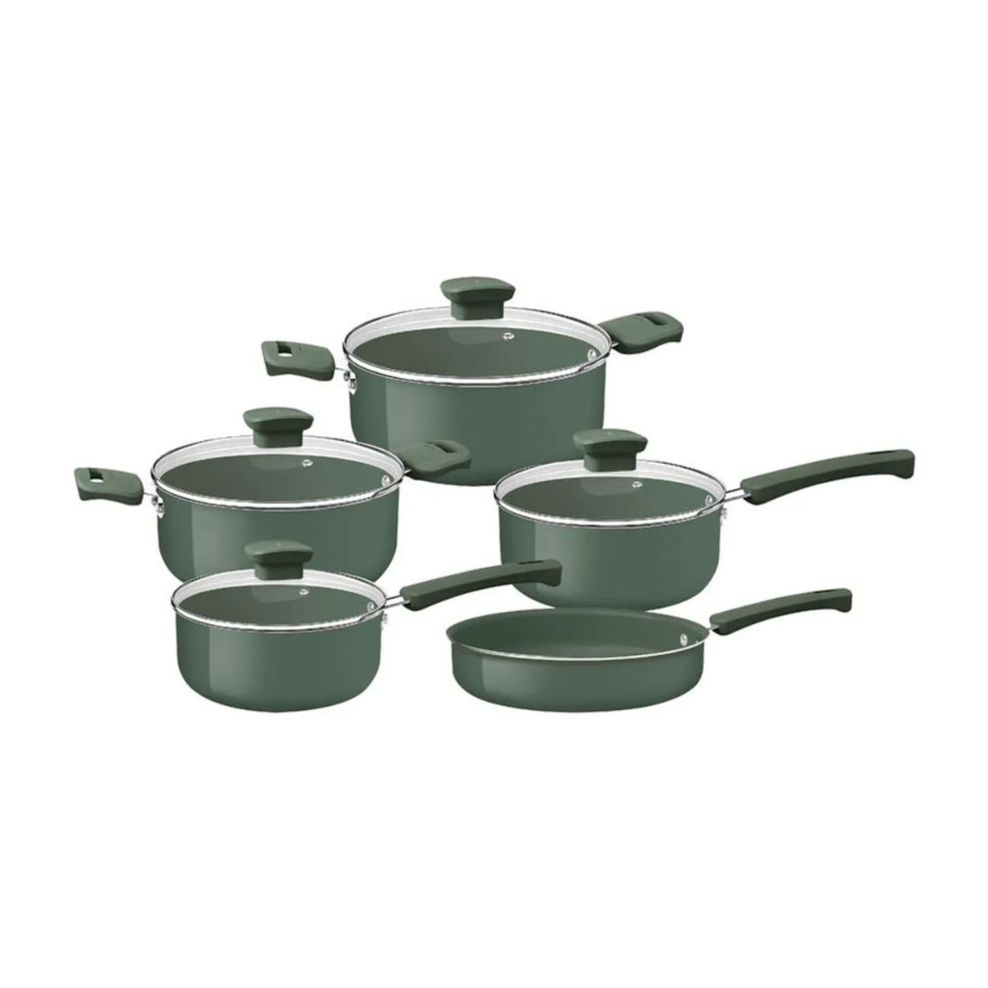 Juego de Ollas de Cocina Tramontina Veronese - Verde