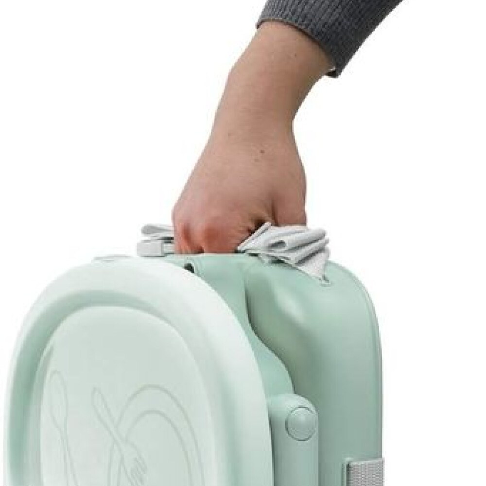 Silla de comer portatil POCKET CHICCO verde agua