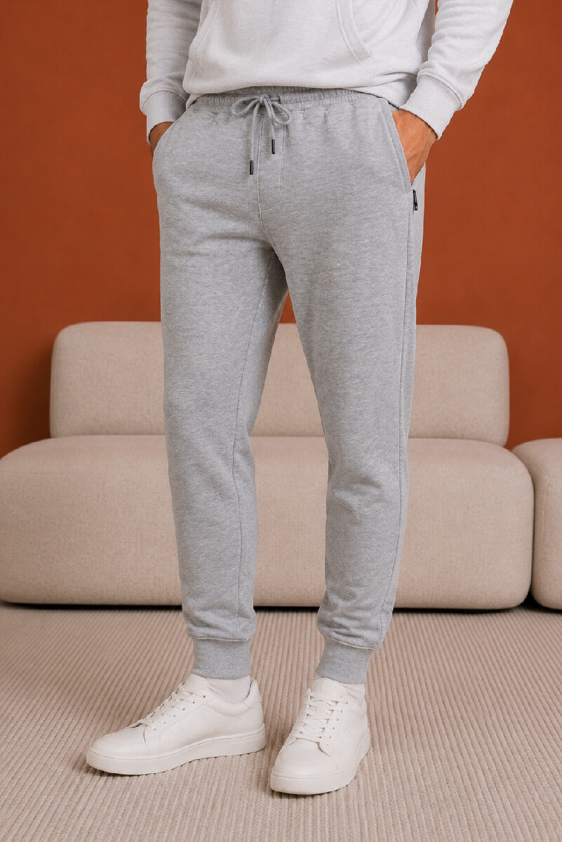 Pantalón Felpa Oliver - Gris 