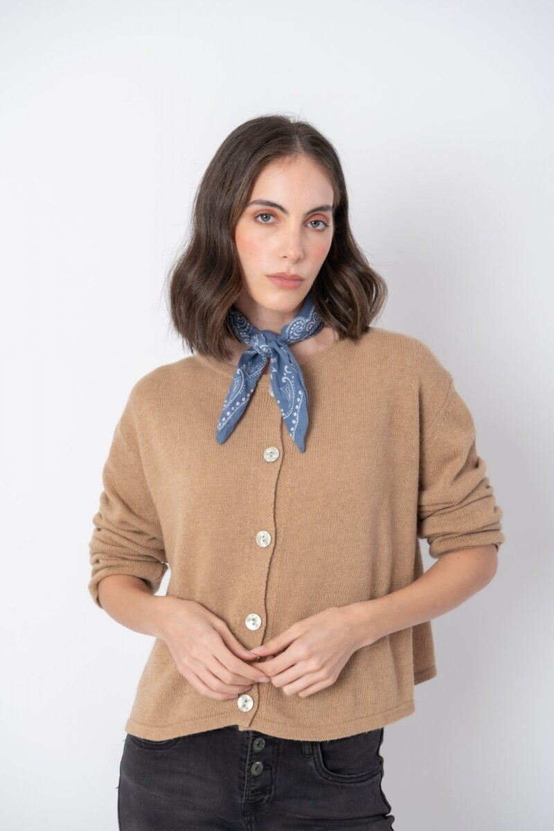 Cardigan Dotta - Tostado 