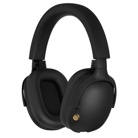 Auriculares bluetooth con radio negro con perilla V01