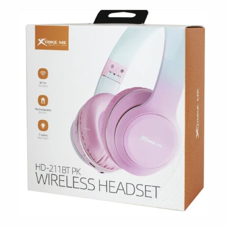 Auriculares Inalámbrico Xtrike Me Hd-211bt Bluetooth Auriculares Inalámbrico Xtrike Me Hd-211bt Bluetooth