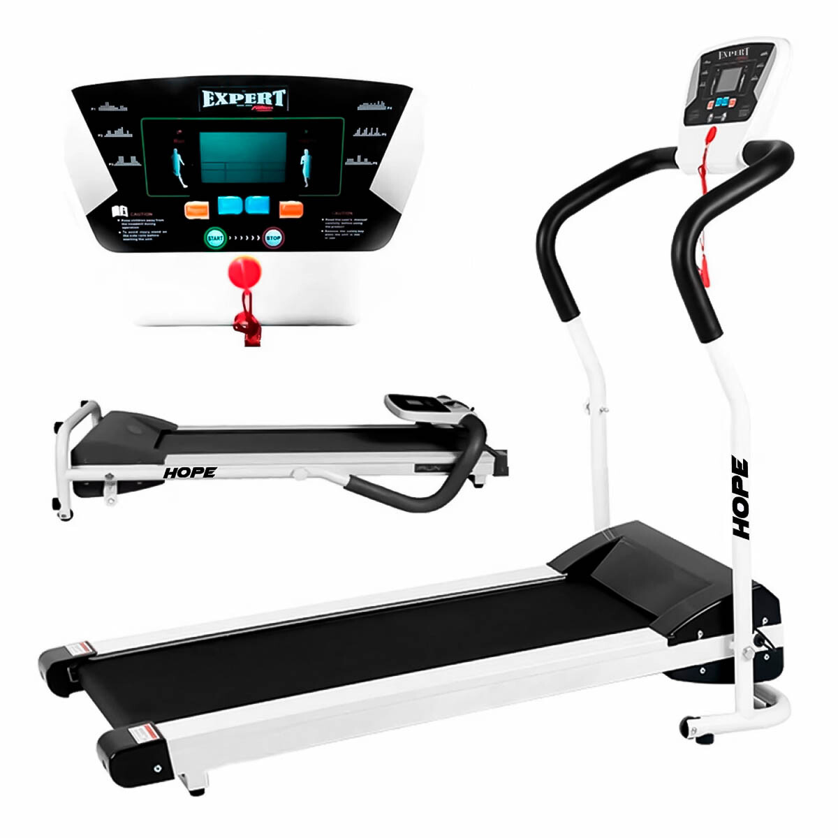 Caminador Expert Fitness Hope 1.5 HP Plegable - Gym003015 