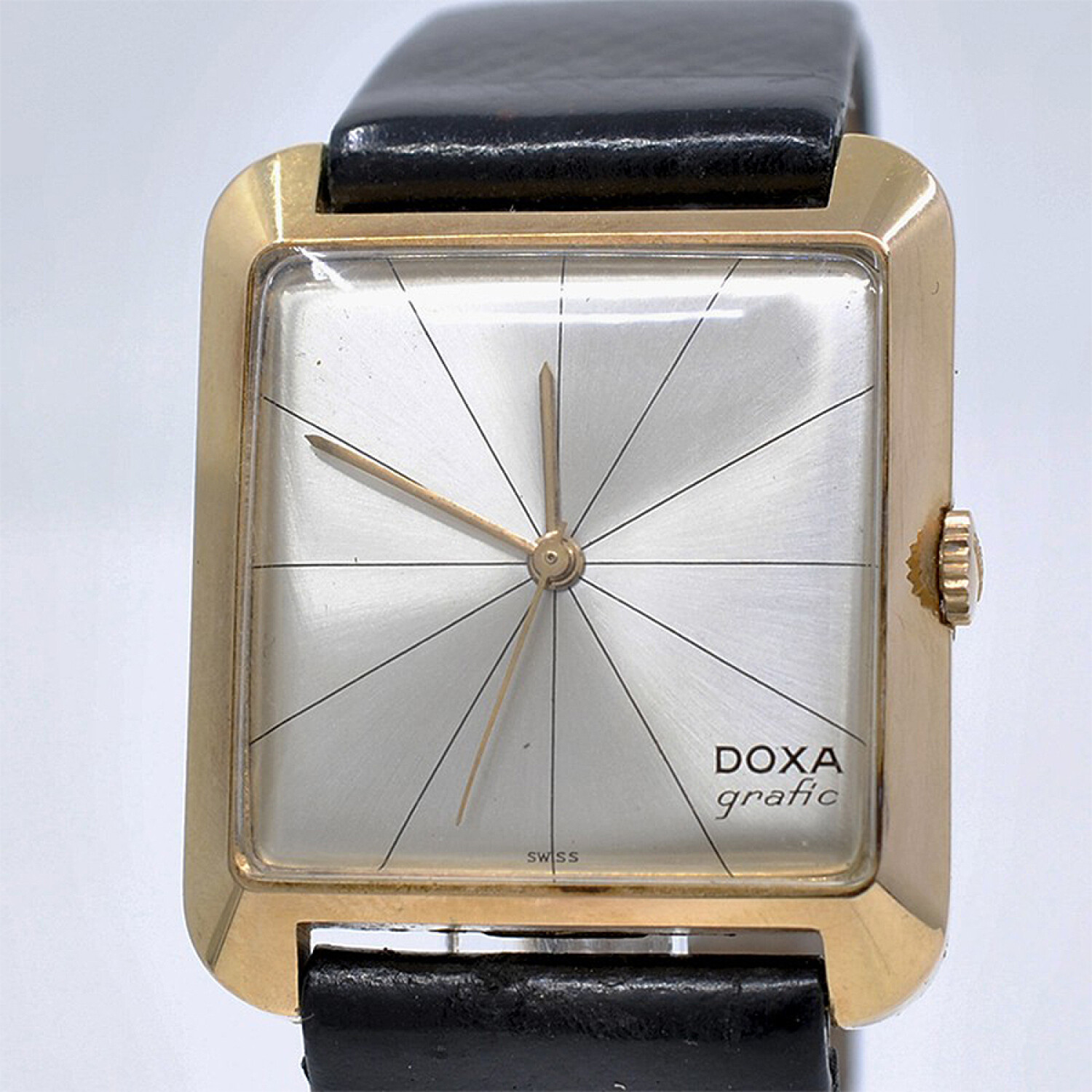Vintage Doxa Grafic Automatic Doxa Square Watch Doxa Grafic De Oro