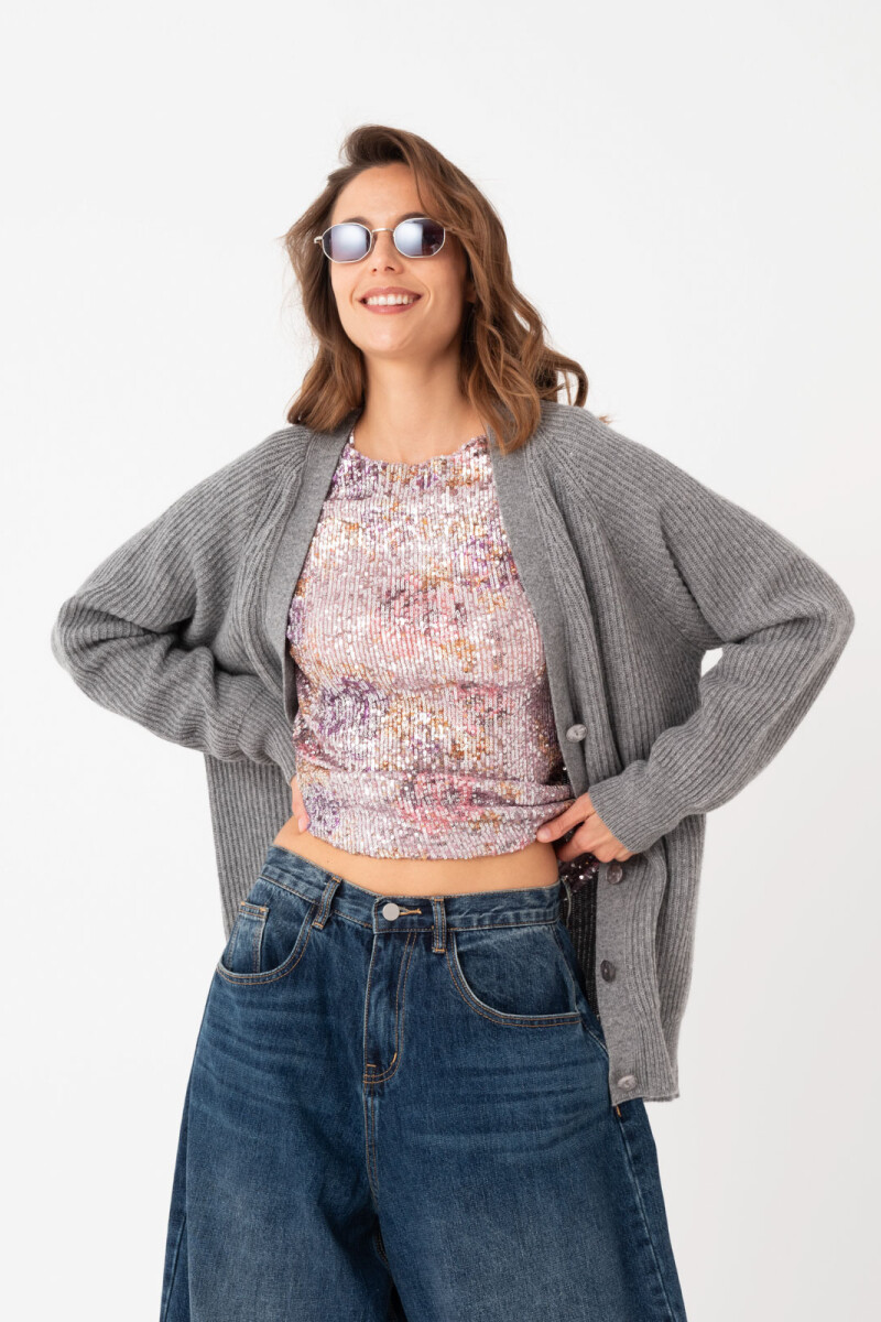 CARDIGAN Gris
