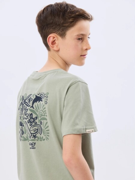 T-SHIRT LEGACY 6191 M.C NIÑO VERDE