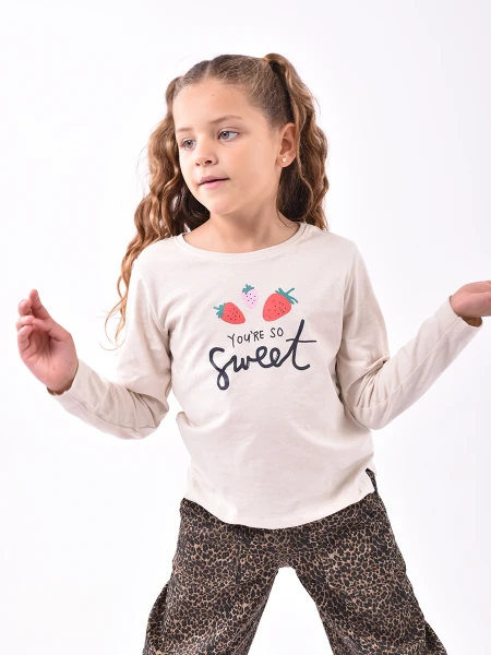 REMERA MARA BEIGE