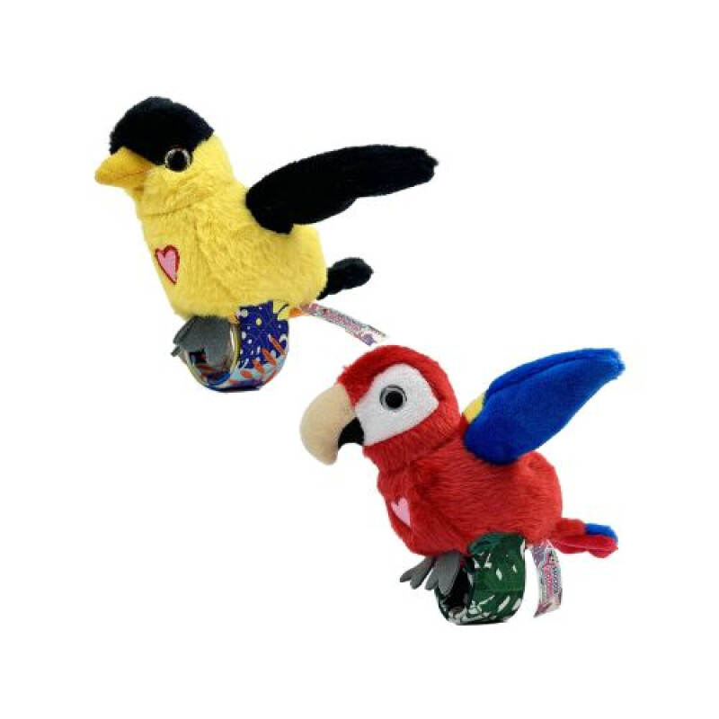 Happy Yappers Aves de Peluche Interactivas con Pulsera Happy Yappers Aves De Peluche Interactivas Con Pulsera