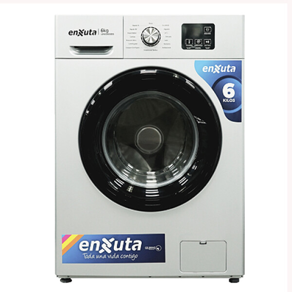 LAVARROPA ENXUTA LENX 0650DS 6kg Digital Silver Sin color