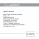 Módulo bajo mesada 1 pta de 0,40 x 0,86 x 0,53 NOGAL Y BLANCO