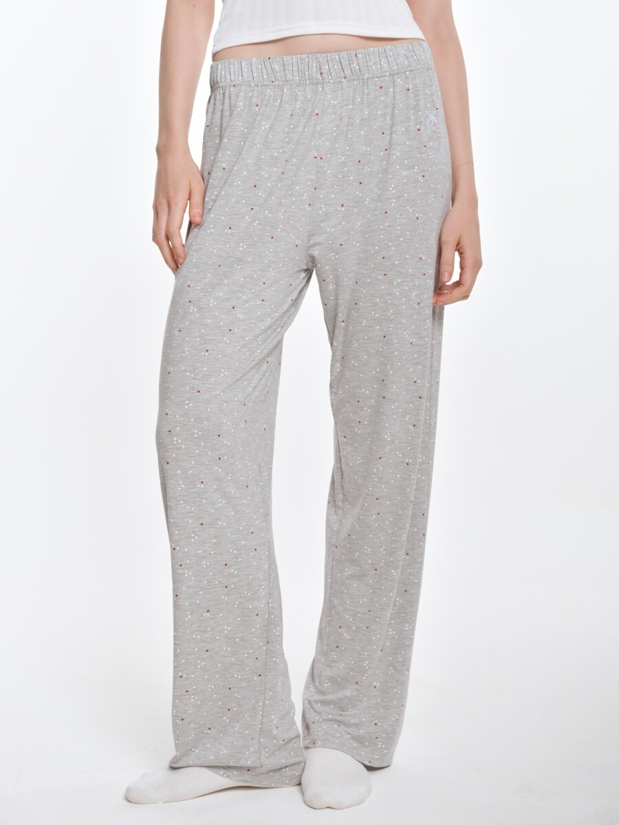 Pantalón Charlotte - Gris Melange 