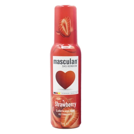 Masculan Lubricante Strawberry Dispens 75ml Masculan Lubricante Strawberry Dispens 75ml