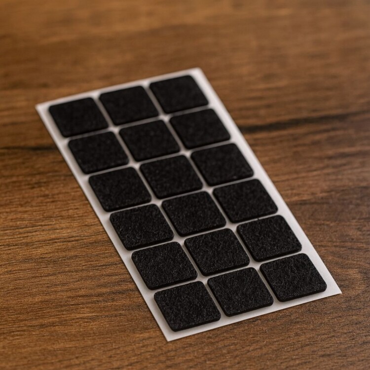 PROTECTOR ADHESIVO CUADRADO 18PZAS 25MM PROTECTOR ADHESIVO CUADRADO 18PZAS 25MM