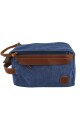 Neceser de Lona Vintage Azul