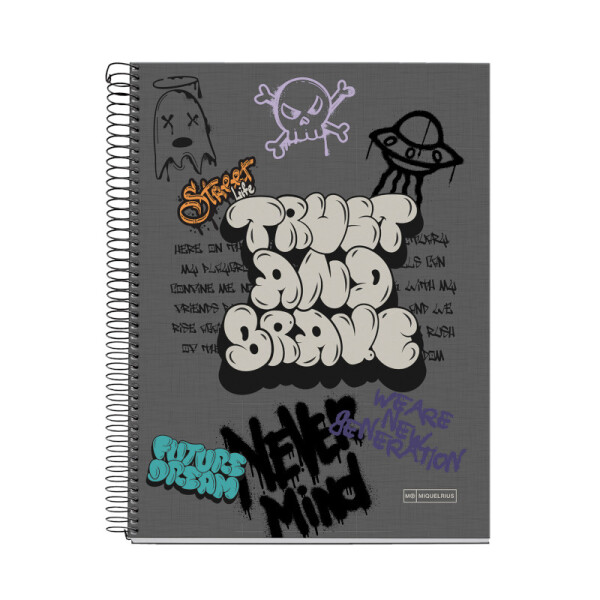 Cuaderno A4 Graffiti - MiquelRius Única