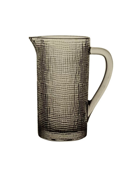 JARRA DE VIDRIO 1000ML GRIS MUSELINA JARRA DE VIDRIO 1000ML GRIS MUSELINA