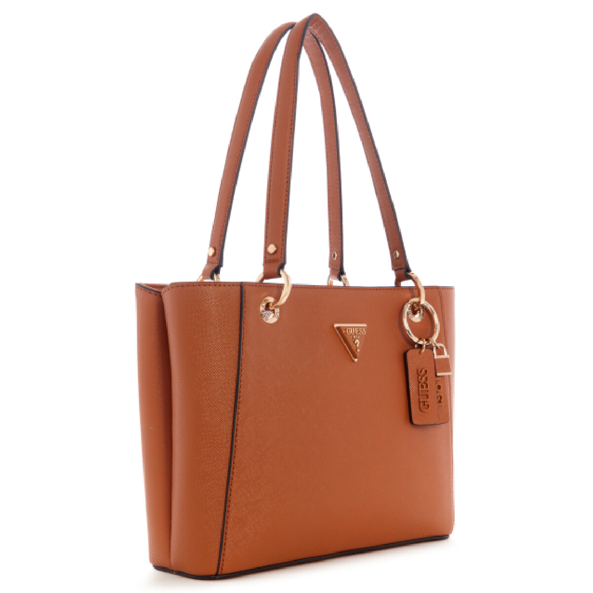 Cartera Guess Noelle Mediana Marrón 
