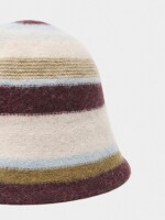 Sombrero Bucket De Lana multicolor