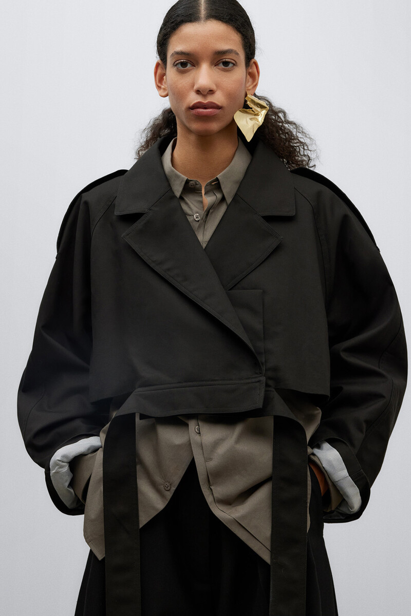 CAZADORA Negro