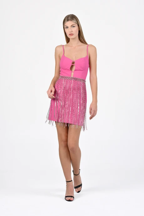 Vestido Sparkleton Fucsia